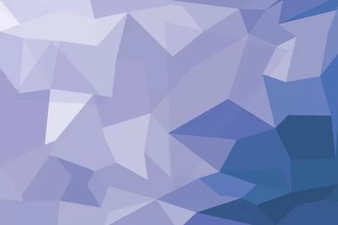 Abstract blue polygon background with geometric shapes Stock Illustration
