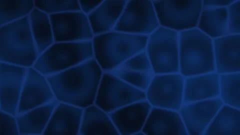 Abstract Blue Polygon Grid Seamless Loop Stock Footage 340560363
