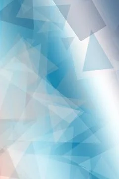 Abstract blue polygon pattern fills the frame with soft gradients and geome.. Stock Illustration