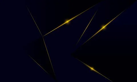 Abstract blue polygon triangles shape pattern background. Stock Illustration