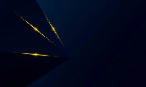 Abstract blue polygon triangles shape pattern background. Illustrazione stock