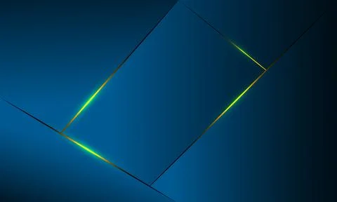 Abstract blue polygon triangles shape pattern background Stock Illustration