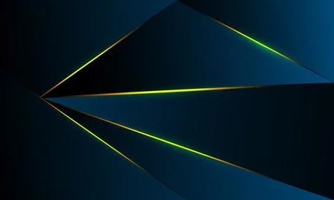 Abstract blue polygon triangles shape pattern background Stock Illustration