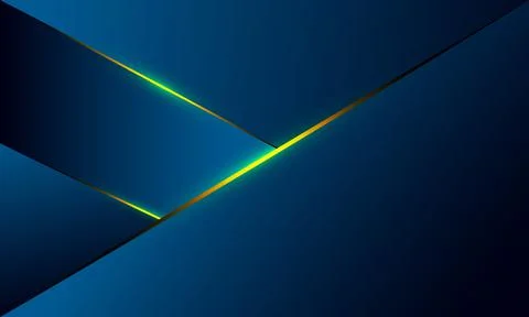 Abstract blue polygon triangles shape pattern background Stock Illustration