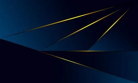 Abstract blue polygon triangles shape pattern background Illustrazione stock