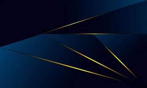 Abstract blue polygon triangles shape pattern background Illustrazione stock