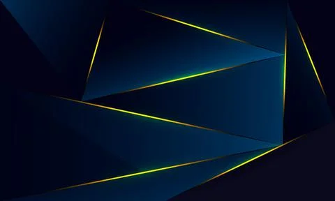 Abstract blue polygon triangles shape pattern background 스톡 일러스트