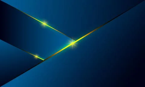 Abstract blue polygon triangles shape pattern background Stock Illustration