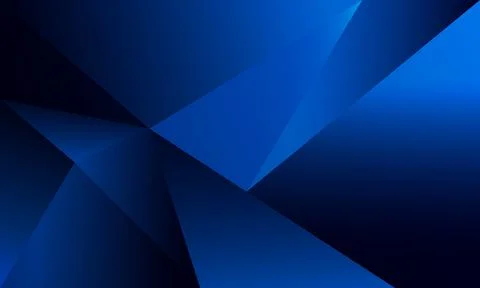 Abstract blue polygon triangles shape pattern background 스톡 일러스트