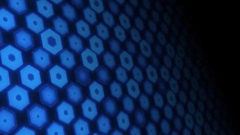 Abstract Blue Polygonal Background Animation. Random Polygons Movement. 4K Stock-Footage 284032617