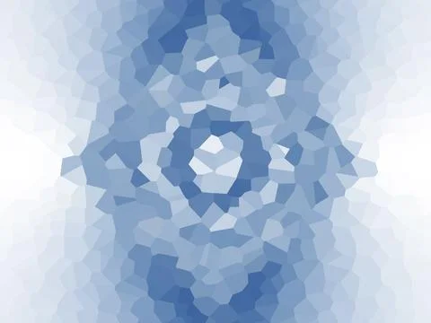 Abstract blue polygonal background, grayscale pattern with gradient. Stock Illustration