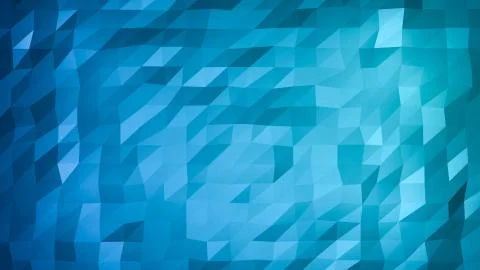 Abstract Blue Polygonal Background. Triangular abstract texture with gradient Illustrazione stock