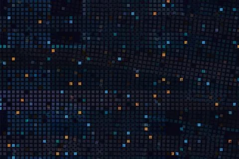 Abstract blue polygonal. Rectangles geometric background. Stock Illustration