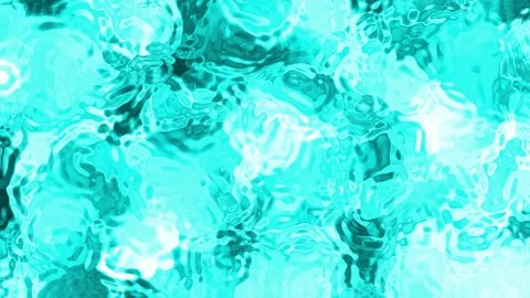 Abstract Blue Pool Water Surface Ripple Overlay Background Stock Footage 344297996