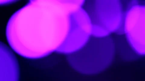 Abstract blue purple bokeh effect video in dark. out-of-focus background. Stock Footage 135028562