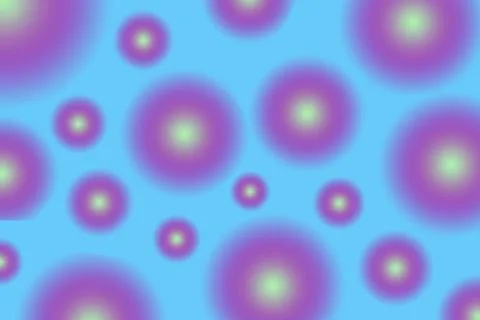 Abstract blue purple bubbles Stock Illustration