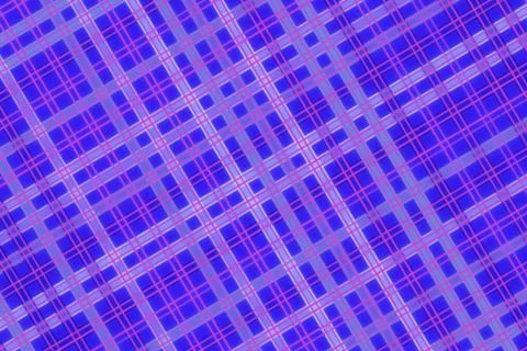 Abstract blue purple geometric pattern with lines and squares Stock Illustration