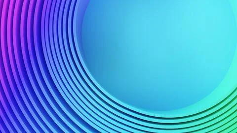 Abstract Blue Purple Gradient Circle Stripes Background,Colour flow of waves, 스톡 일러스트