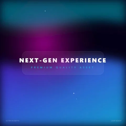 Abstract Blue Purple Gradient Motion Background Next-Gen Experience Text Fe.. Vídeos de archivo 333094109