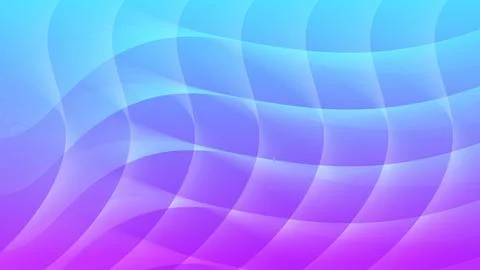 Abstract Blue Purple Gradient Wave Background with Transparent Flowing Curv.. Stock Illustration