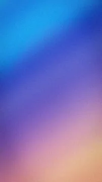Abstract blue purple peach gradient vertical background with grainy blur pe.. Illustrazione stock