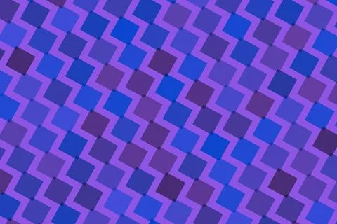 Abstract blue purple pixel pattern on digital screen Stock Illustration