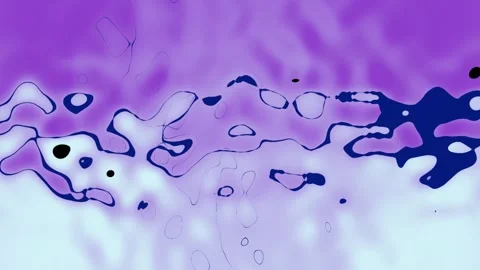 Abstract Blue to Purple Psychedelic Strobe Painting 4K Loop Stock Footage 313399923