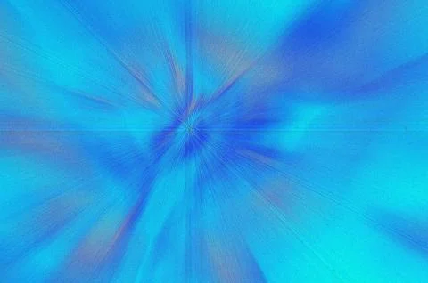 Abstract Blue Radial Burst Background With Textured Light Rays and Energy C.. Stock Illustration