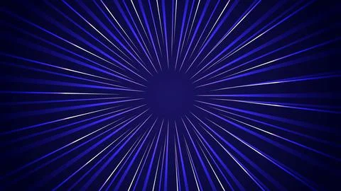 Abstract Blue Radial Light Burst Background Illustrazione stock