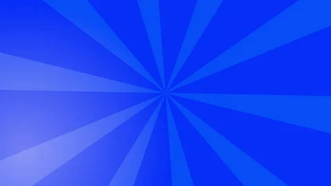 Abstract blue radial sunburst rays rotating loop video Vídeo Stock 342815584