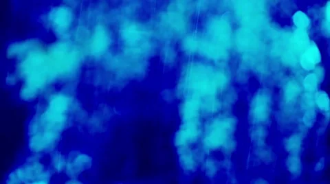 Abstract blue Rain bokeh Stock Footage 66112200