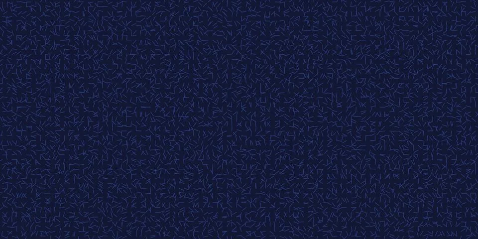 Abstract Blue Random Lines Background Design, Pattern in Editable Vector Form Stock Illustration