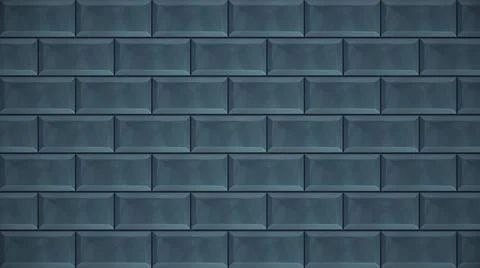 Abstract blue rectangles building a wall on grey background, motion design Ilustración de archivo