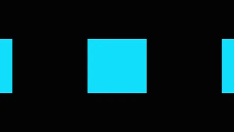Abstract blue rectangles form a dynamic wave pattern with subtle motion aga.. Video stock 341685736
