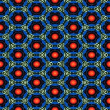 Abstract blue red dotted texture or background made seamless Stock Illustration