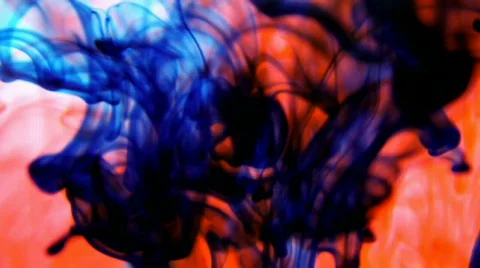 Abstract Blue Red VII Video stock 446464