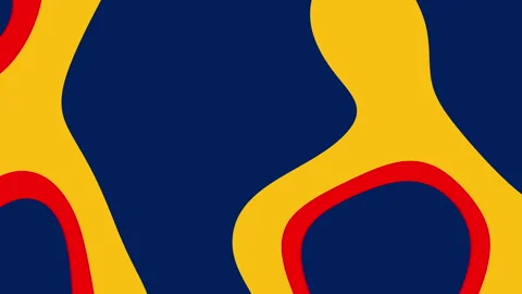 Abstract blue red yellow background suitable for background designs Stock Footage 287184956