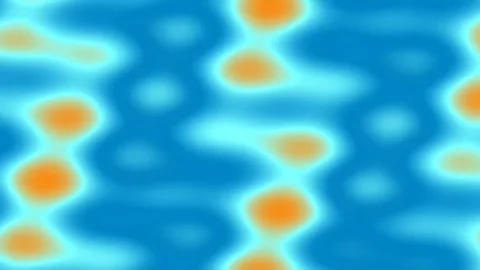Abstract blue ripple pattern background animation loop for motion graphics Stock Footage 341056990