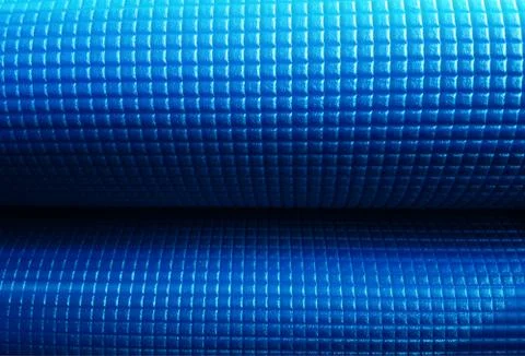 Abstract blue roll surface background Stock Photos