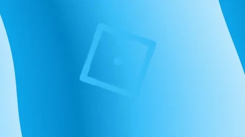 Abstract Blue Scene Creating Soft Light Frames in Peaceful Studio Setting Stock Footage 327945976