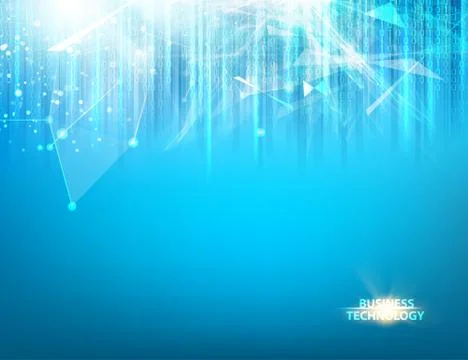 Abstract blue science design. Stock Illustration