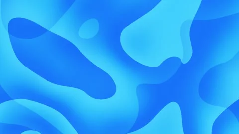Abstract blue shapes animation gradient background Stock Footage 292790394
