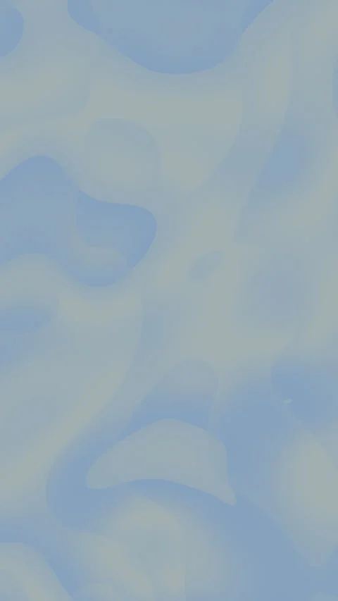 Abstract Blue Shapes Flowing in Soft Blurred Background Vidéo 335179585