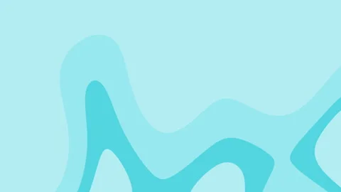Abstract blue shapes form wavy organic background pattern. Stock Footage 293045429