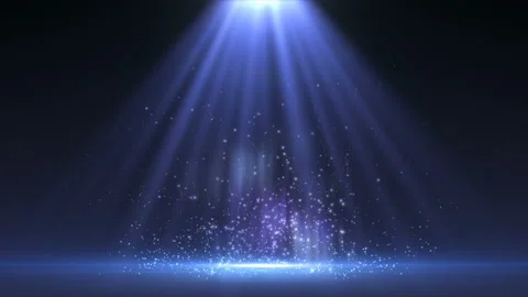 Abstract blue shimmering background. Glitter bokeh particles. Stock Footage 112275300