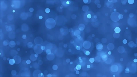 Abstract blue shiny background - bokeh, shallow depth of field. Stock Footage 278091898