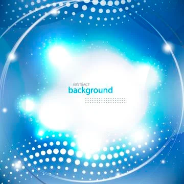 Abstract blue shiny background eps10 vector illustration Stock Illustration