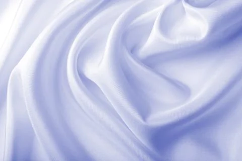 Abstract blue silk background Stock Photos