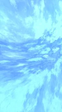 Abstract Blue Sky Cloud Texture Vertical Background Illustrazione stock