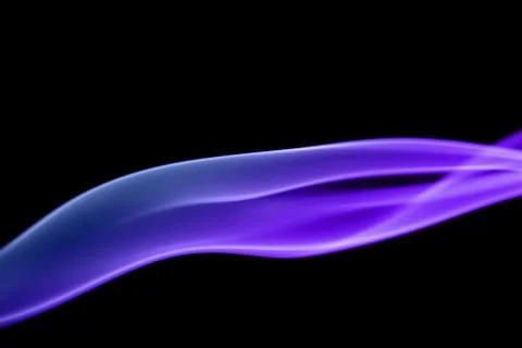 Abstract blue smoke background Foto stock